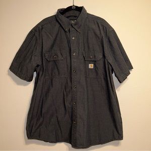 Carhartt Men Dark Gray Midweight Shirt‎ Size XL